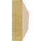 Ekena Millwork 2in. W x 8in. H x 32in. L Clemmons Woodgrain TimberThane Rafter Tail, Primed Tan RFTUR02X08X32CLERCPR - alternate 5